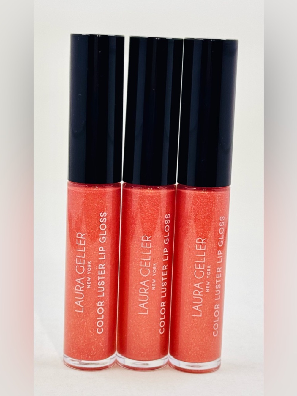 Laura Geller Color Luster Lip Gloss Trio in Honey Caramel Color